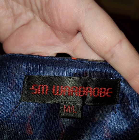 SM Wardrobe Bird Print Mini Dress size M/L - Picture 5 of 5